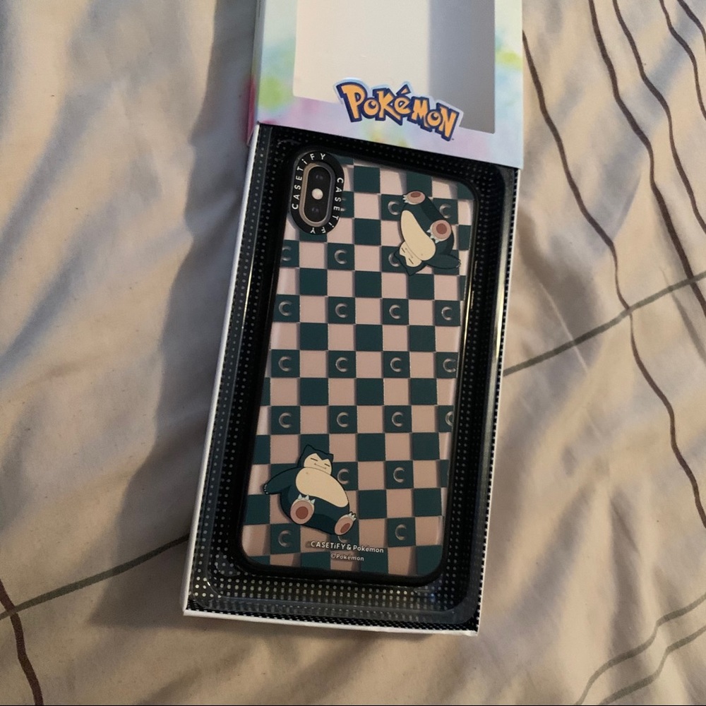 NEW Casetify X Pokémon iPhone XS Max Case Snorlax - Picture 2 of 5